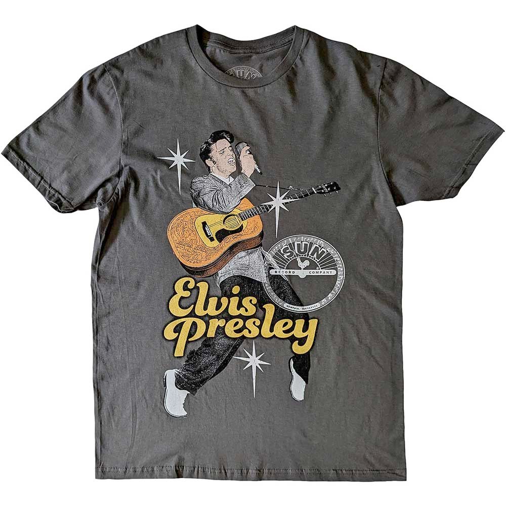 Elvis Presley - Elvis Toes Heren Tshirt - Grijs